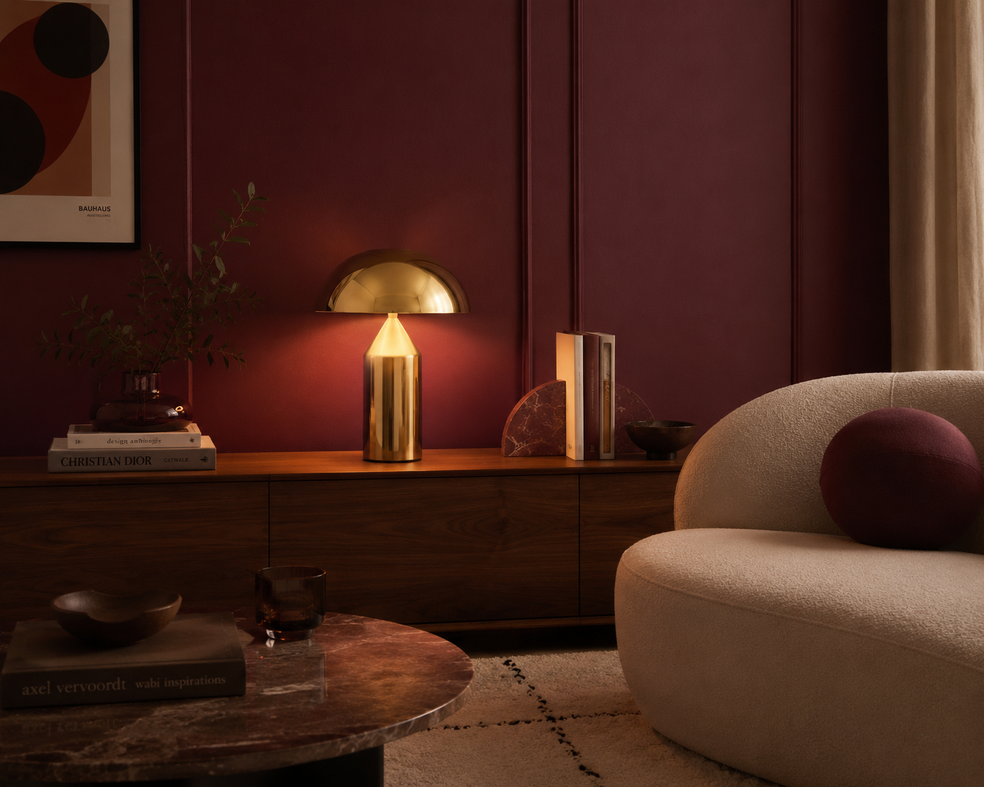 Lampe Champignon Vintage Métal | CAMPI