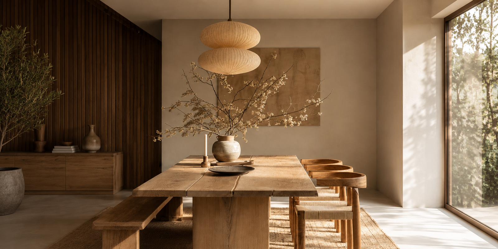 Luminaires Japandi