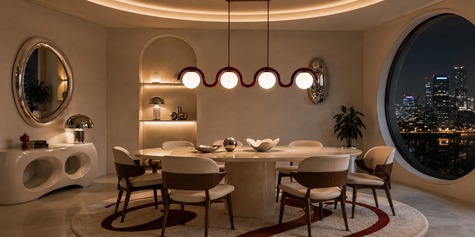 Luminaires Space Age