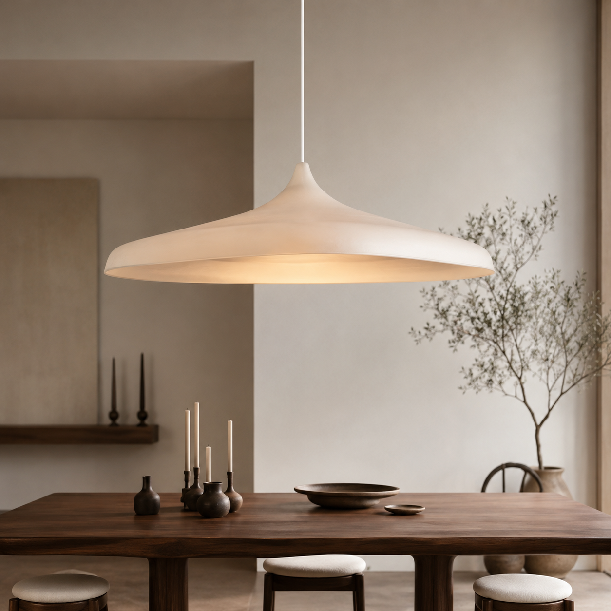 Suspension Luminaire Wabi-Sabi Organique | WASA